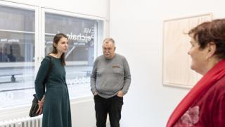 Guided Tour of the Exhibition Forms of Cooperation with Follow-up Workshop / 18. 1. 2020 / Gallery 2 DUÚL