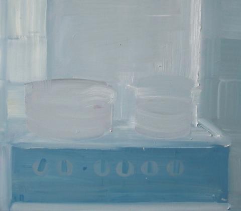 Still life, oil painting on canvas, 60 × 70 cm, 2008