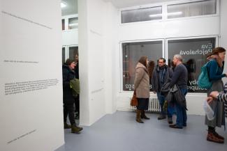 The Opening of the Exhibition Forms of Cooperation / 7. 1. 2020 / Gallery 2 DUÚL