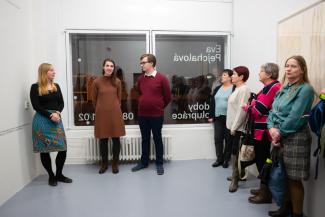 The Opening of the Exhibition Forms of Cooperation / 7. 1. 2020 / Gallery 2 DUÚL