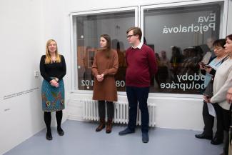 The Opening of the Exhibition Forms of Cooperation / 7. 1. 2020 / Gallery 2 DUÚL