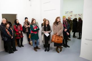 The Opening of the Exhibition Forms of Cooperation / 7. 1. 2020 / Gallery 2 DUÚL