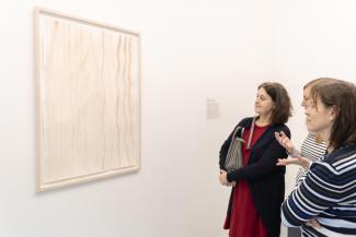 Guided Tour of the Exhibition Forms of Cooperation with Follow-up Workshop / 18. 1. 2020 / Gallery 2 DUÚL