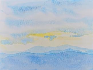 Alsace, watercolour on paper, 24x18 cm, 2023 (6)