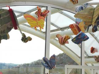 Butterfly Time, Fata Morgana Greenhouse, Prague Botanical Garden in Troja (2022)