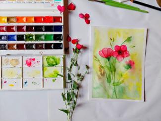 Watercolor seminars and plein airs in Brandýs nad Labem (2023)